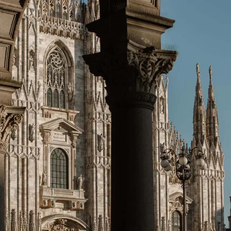 Dettaglio del Duomo di Milano