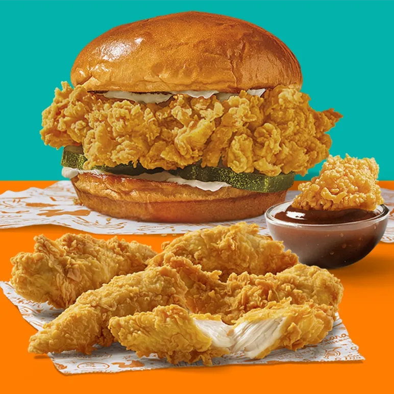 Popeyes pollo fritto