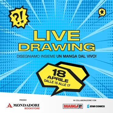 Disegniamo un manga dal vivo